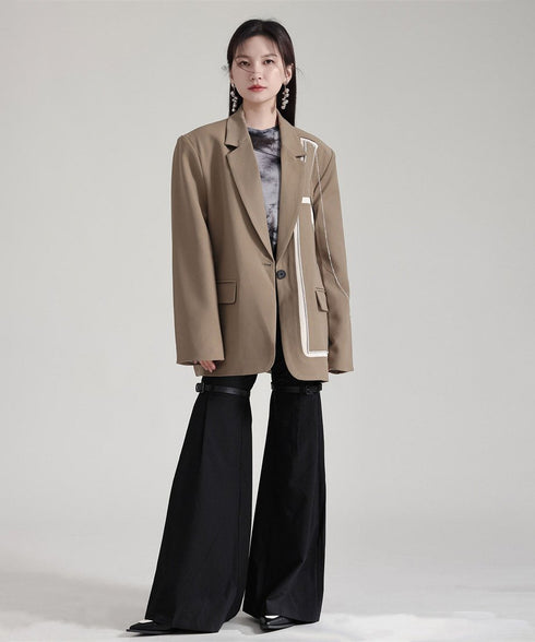 Strap Detail Pants